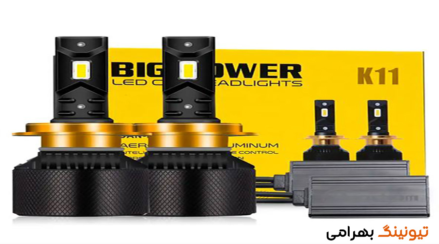 سری k11 با توان 100w دارای ۲ لوله مسی و فن توربو